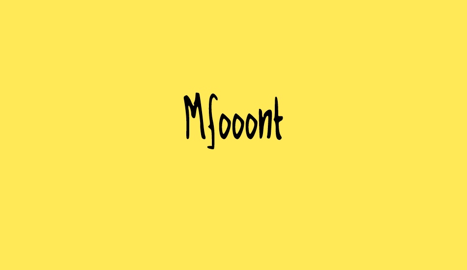 Mfooont font big