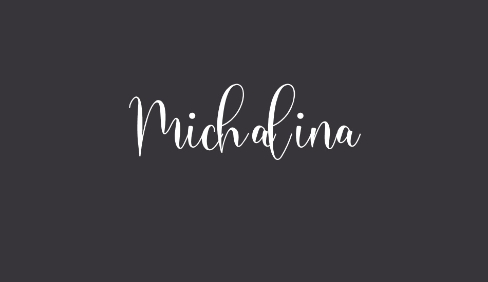 michalina font big