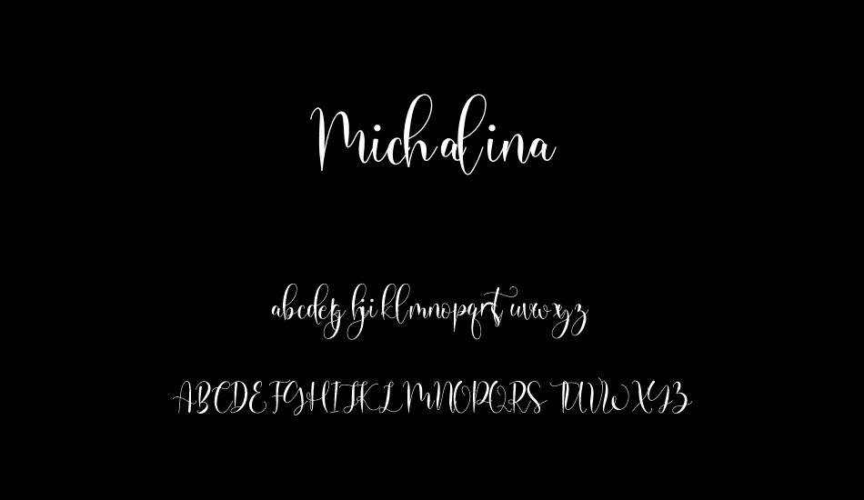 michalina font