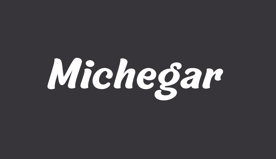 Michegar font big