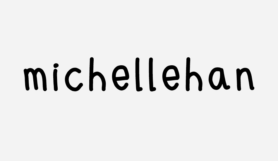 michellehandwritting font big