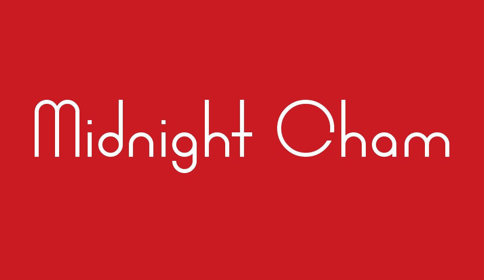 Midnight Champion font big