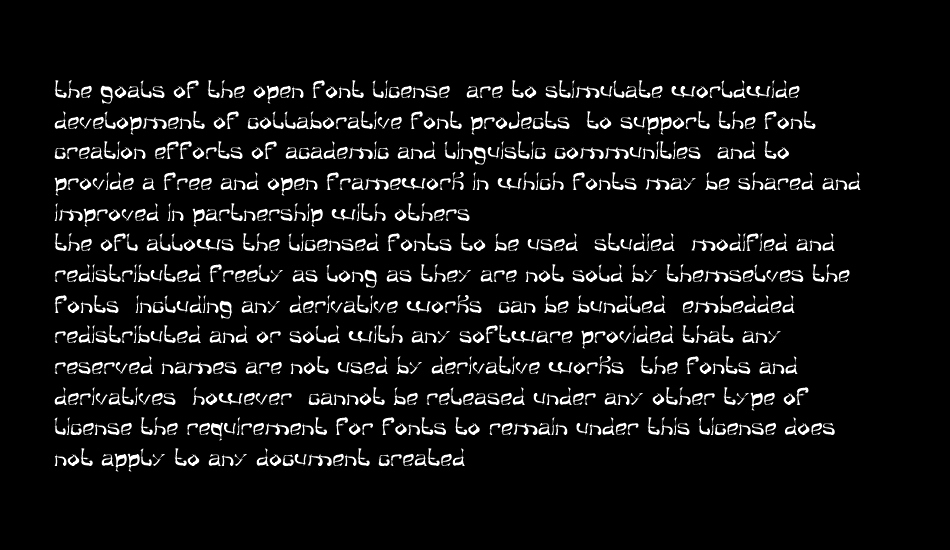 midnight show font 1