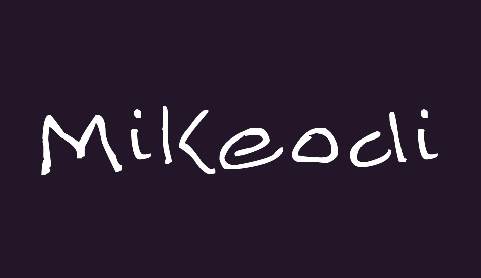 Mikeodial font big