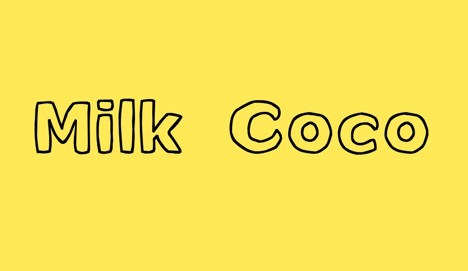 Milk Cocoa (sRB) font big