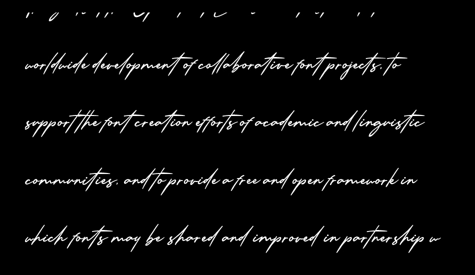 Millanova font 1