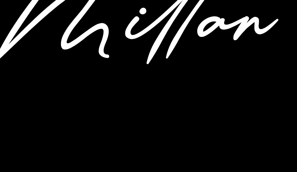 Millanova font big