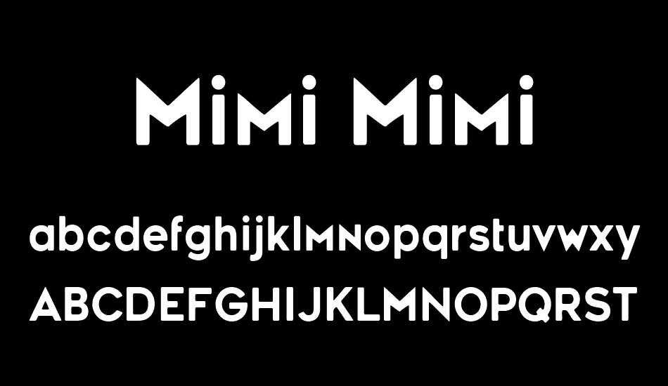 Mimi Mimi font