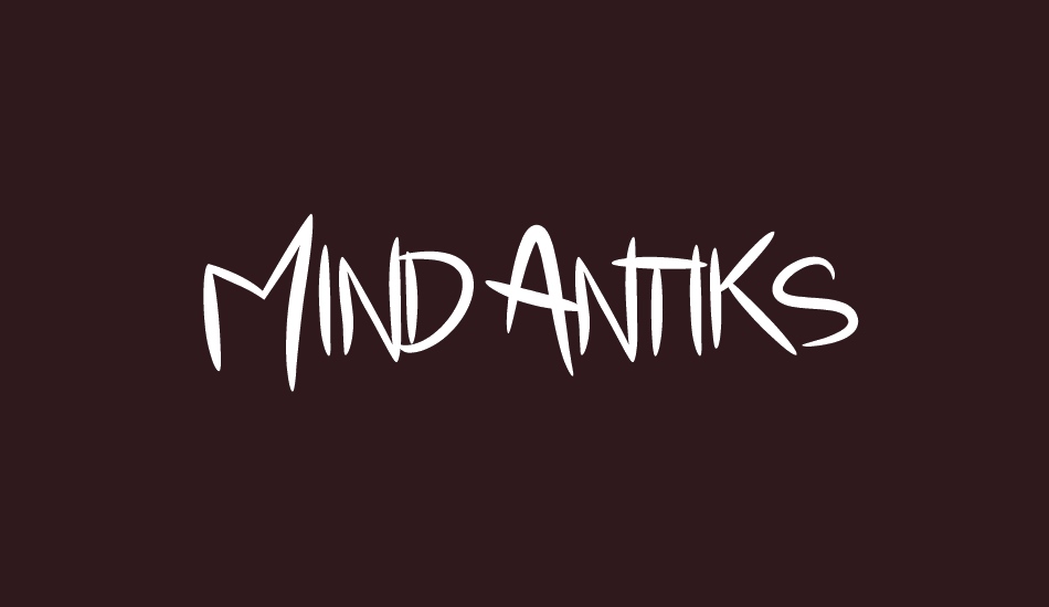 Mind Antiks font big