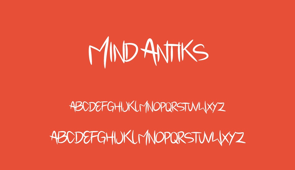 Mind Antiks font