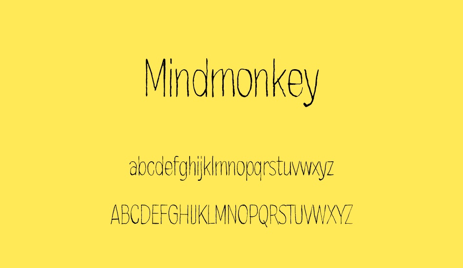 mindmonkey font