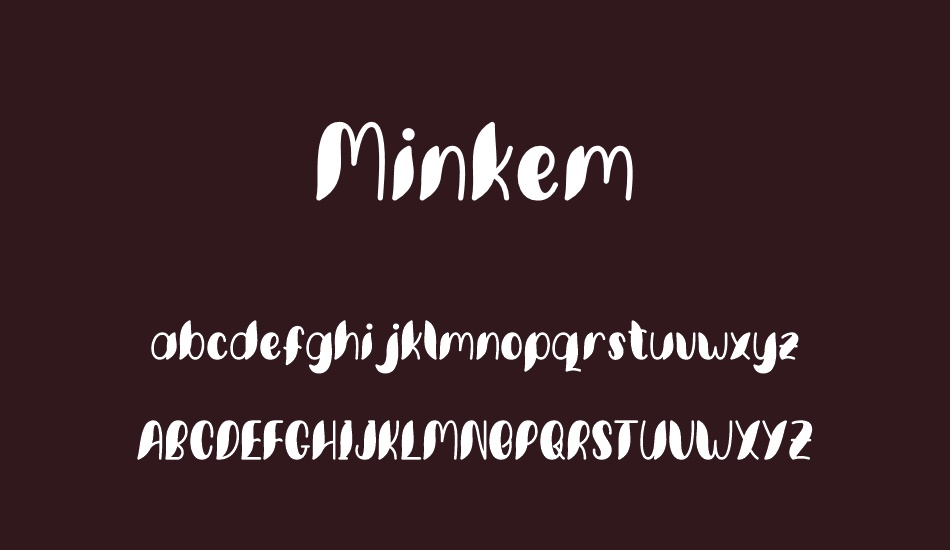 Minkem font