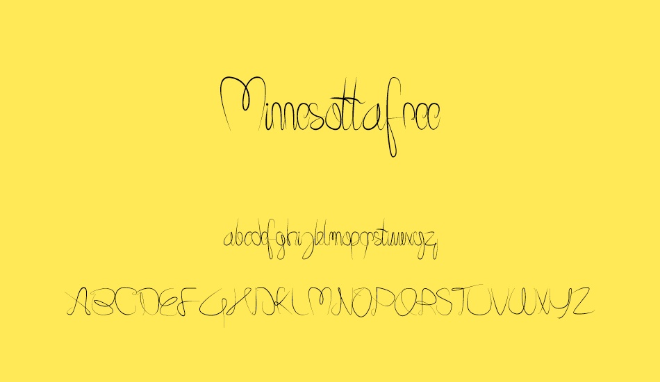 Minnesottafree font