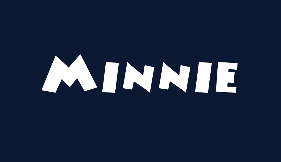 Minnie font big