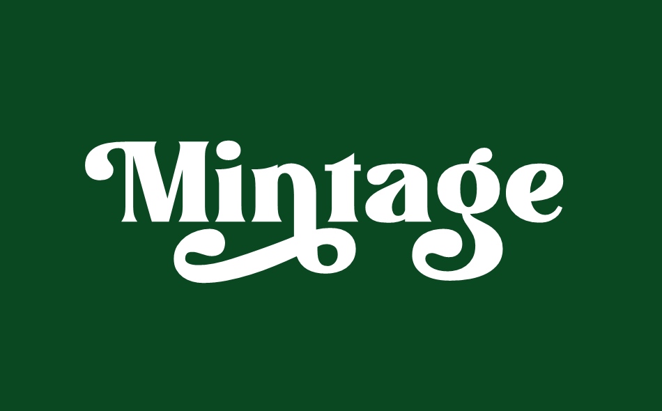 Mintage font big