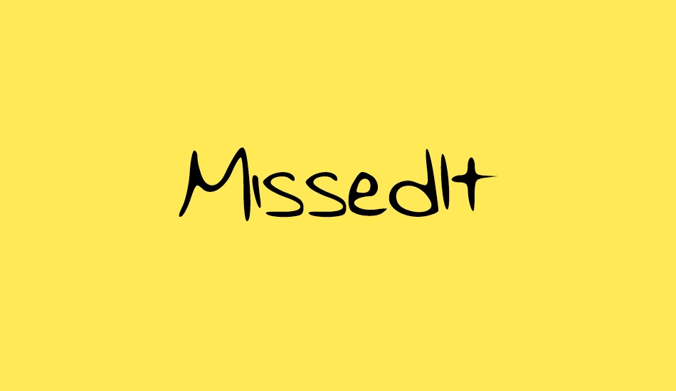 MissedIt font big