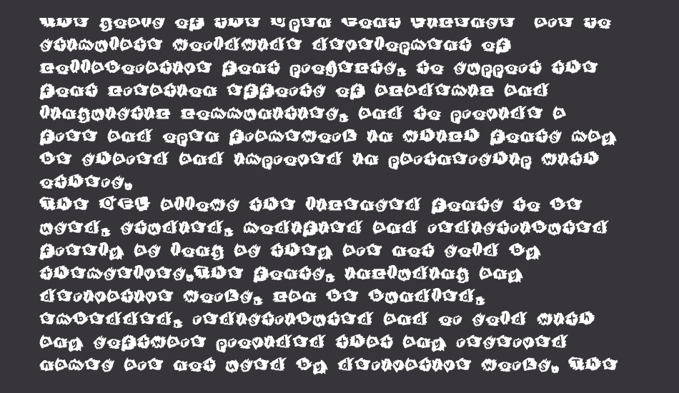 MissTerious font 1