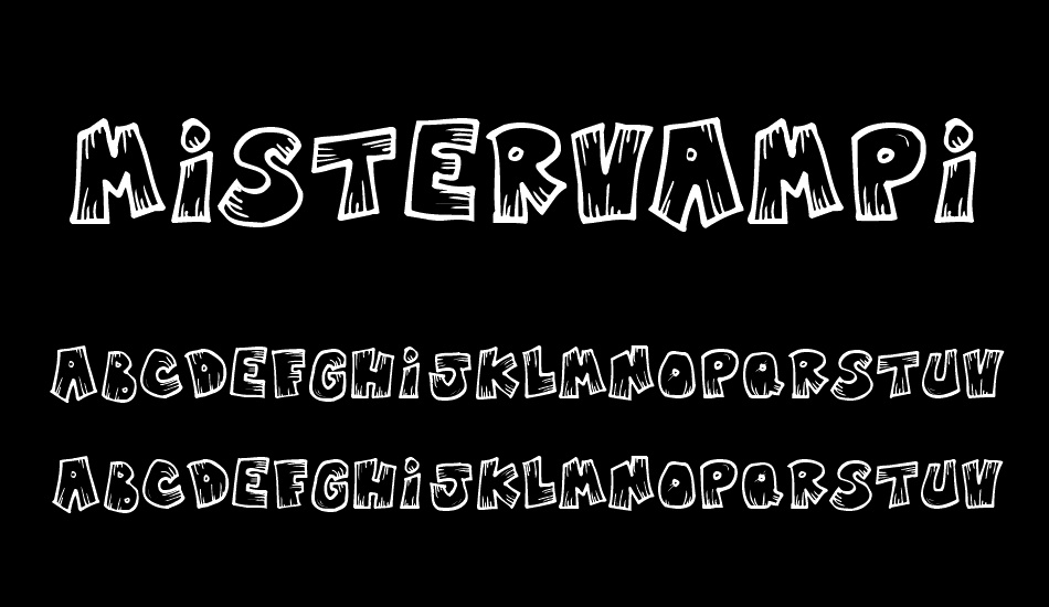 MisterVampire font