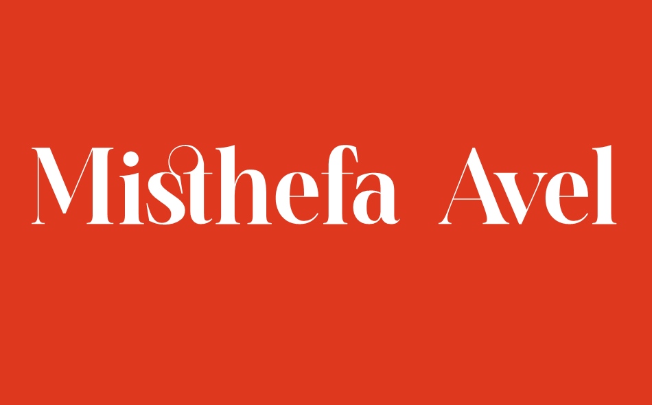 Misthefa Aveline font big