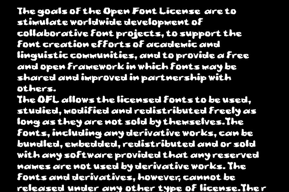 M Madoc font 1