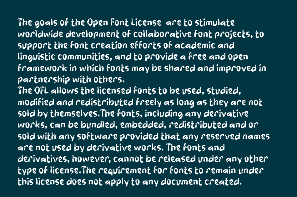 M Mita font 1