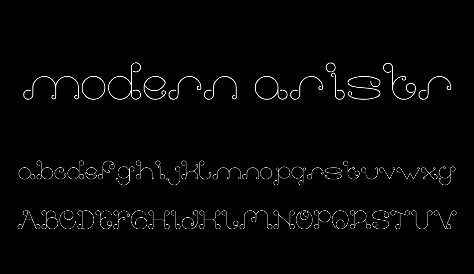 modern aristrocrat font