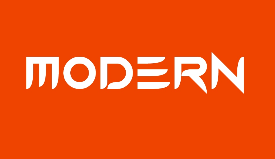 Modern Caveman font big