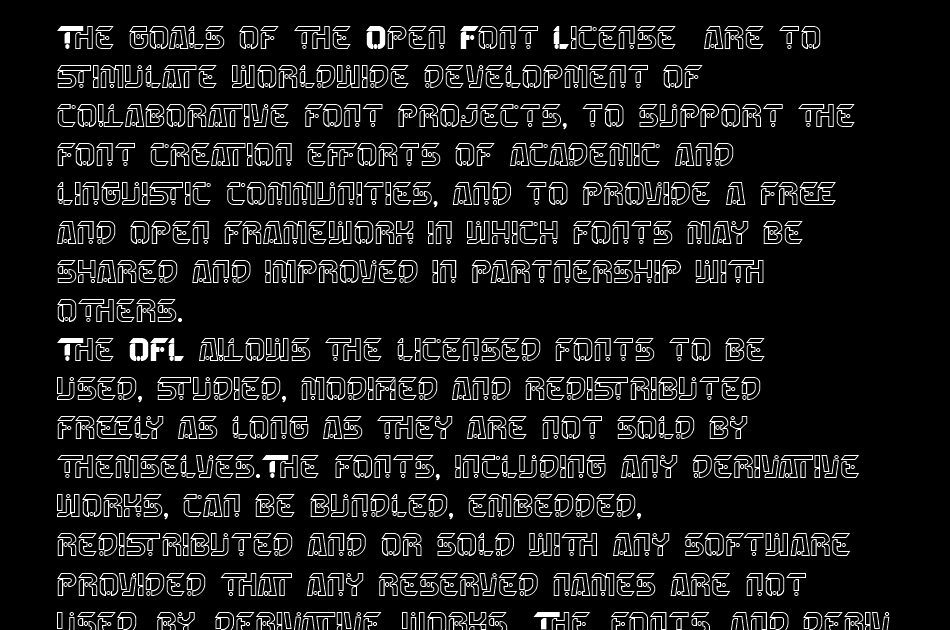 Modern Cosmo font 1