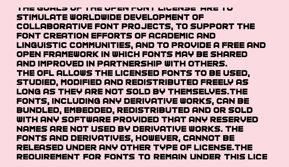 Modular Amplitude font 1