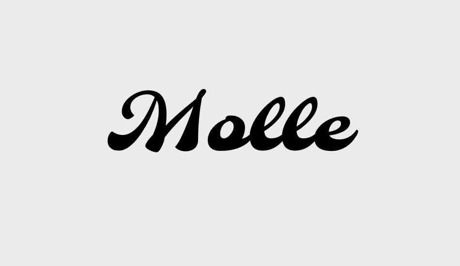 Molle font big