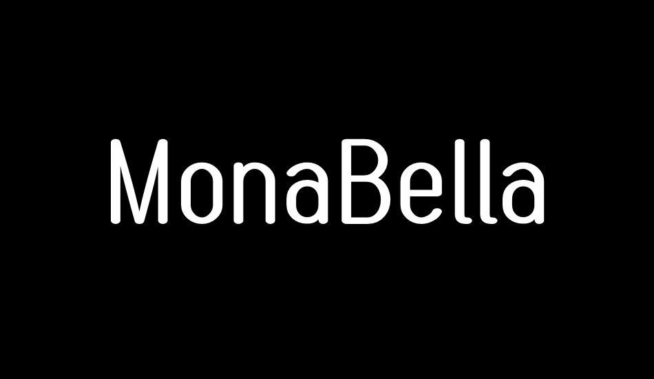 MonaBella font big