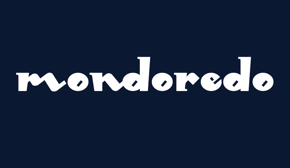 MondoRedondo font big