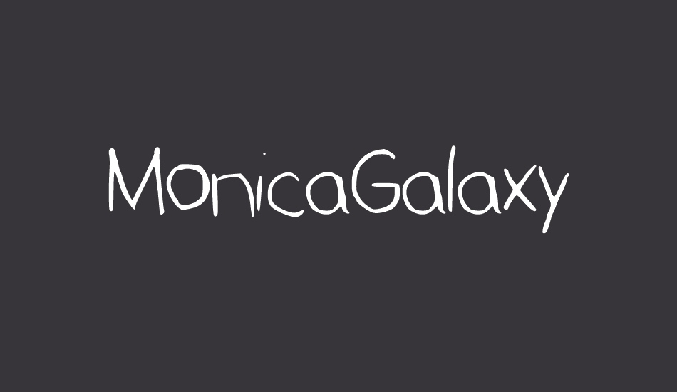 MonicaGalaxy font big