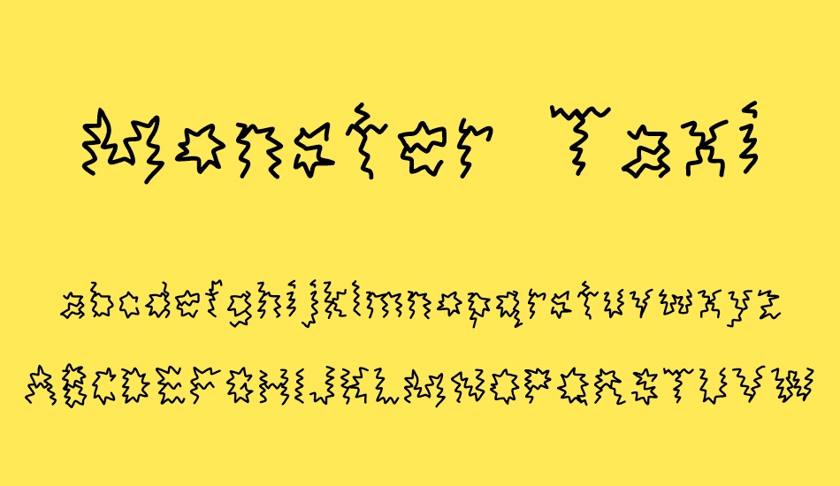 Monster Taxi font