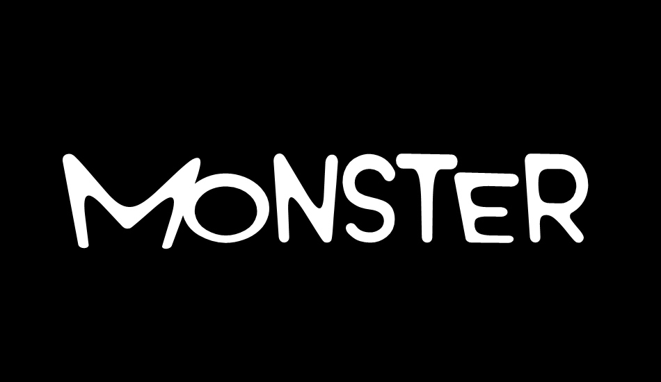 Monster World font big