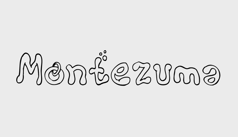 Montezumas Revenge font big