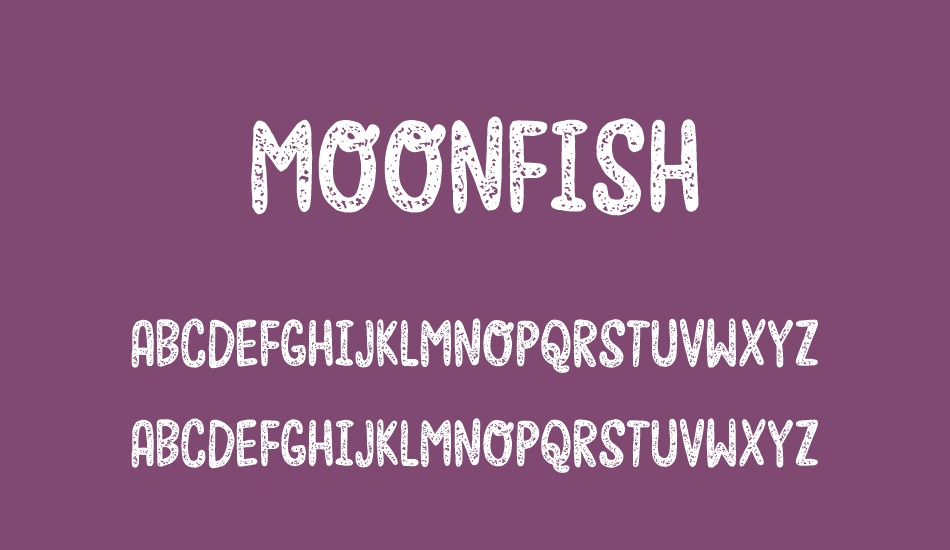 Moonfish DEMO font