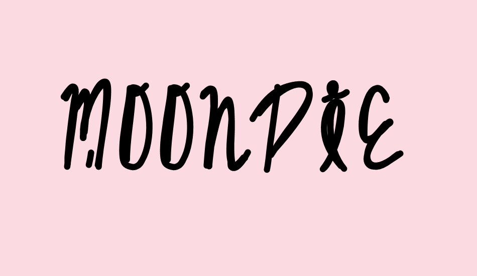 MoonPie font big