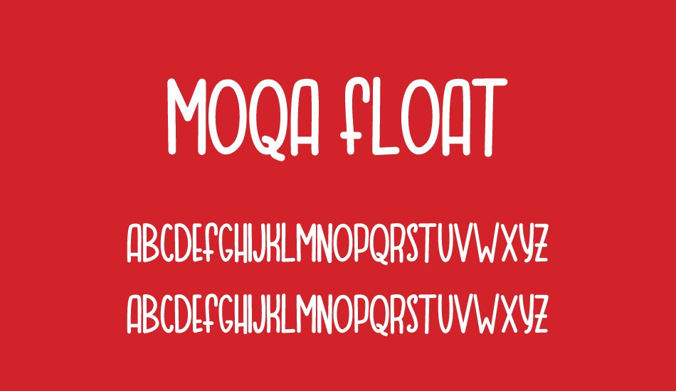 MOQA FLOAT font