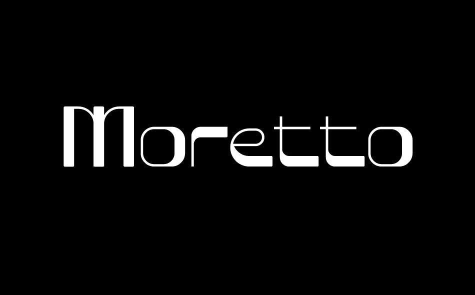 Moretto font big