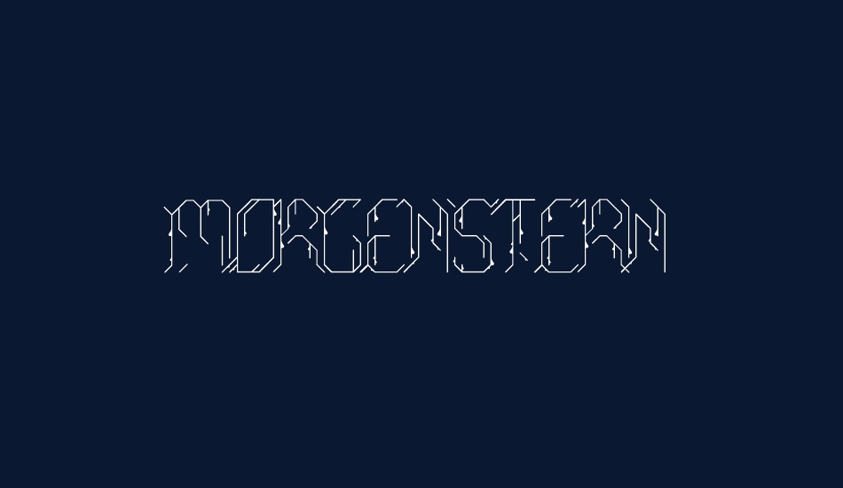 Morgenstern font big