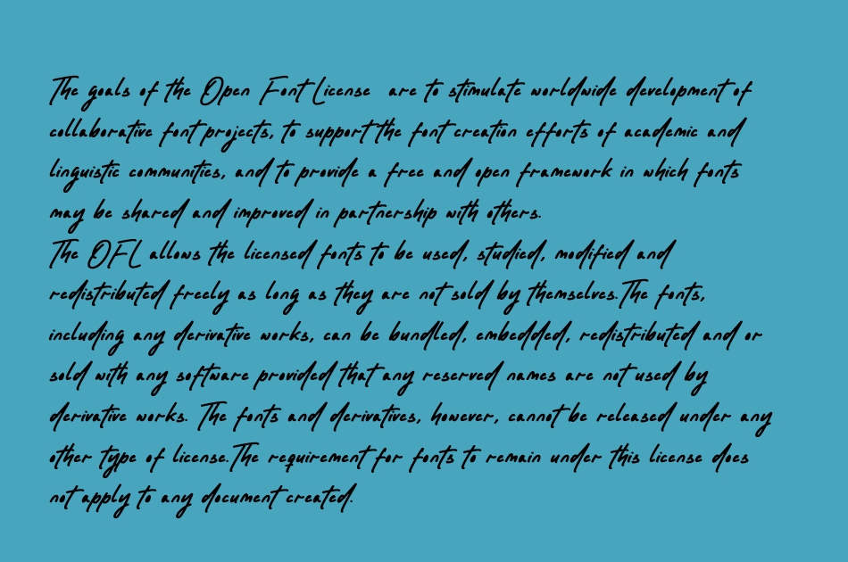 Mortega font 1