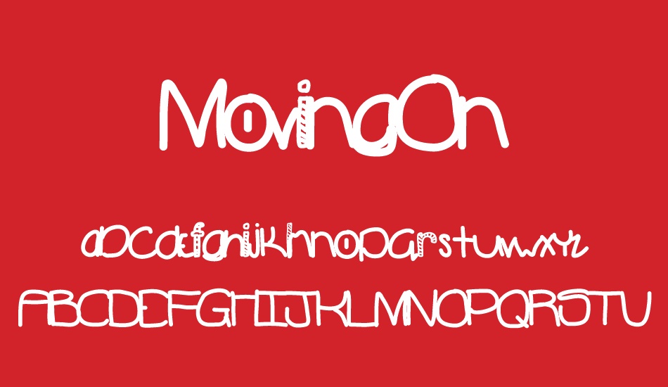 MovingOn font