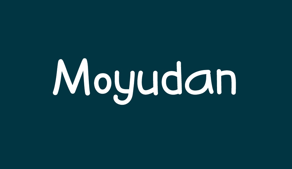 Moyudan Demo font big