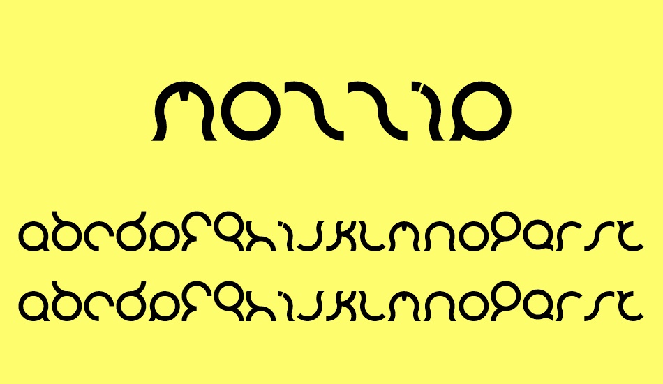 mozzie font