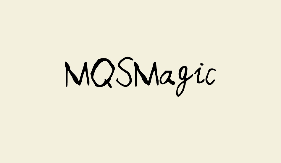 MQSMagic font big