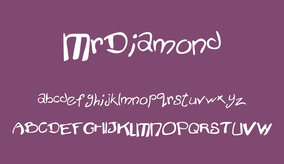 MrDiamond font