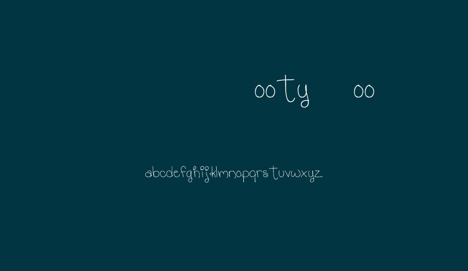 MTF Hooty Coo font