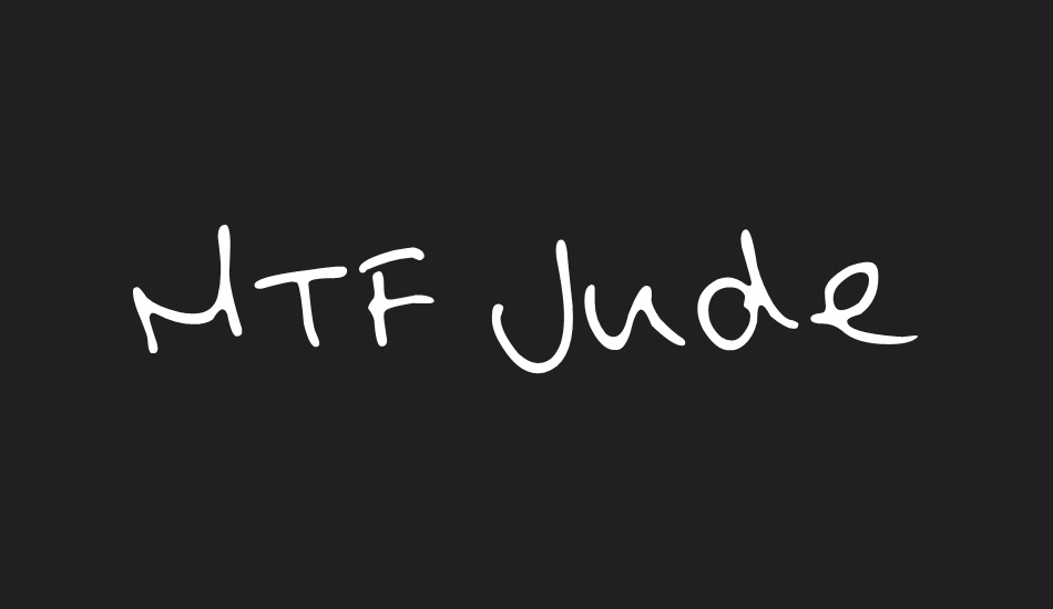 MTF Jude font big