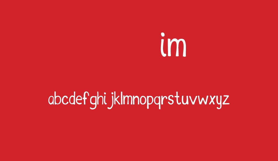 MTF Kim font